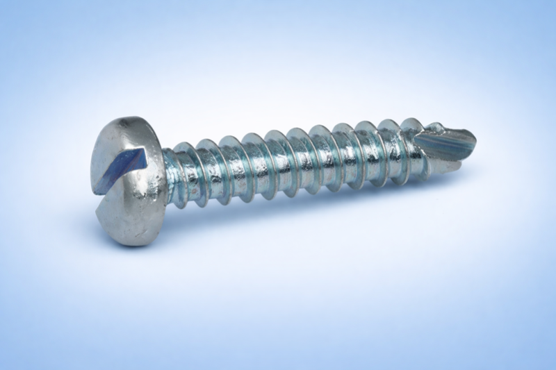 Viti autoraschianti testa cilindrica taglio cacciavite